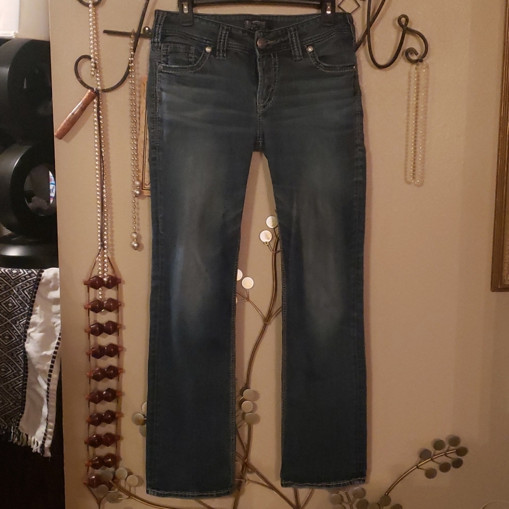 Silver Suki Slim Boot Jeans Size 29 x 31
